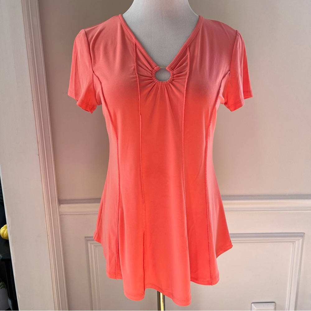 Coral Short Sleeve Top